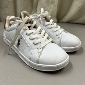 Polo Ralph Lauren Shoe Boys Little Kids Heritage Court III Low Top Sneaker Logo